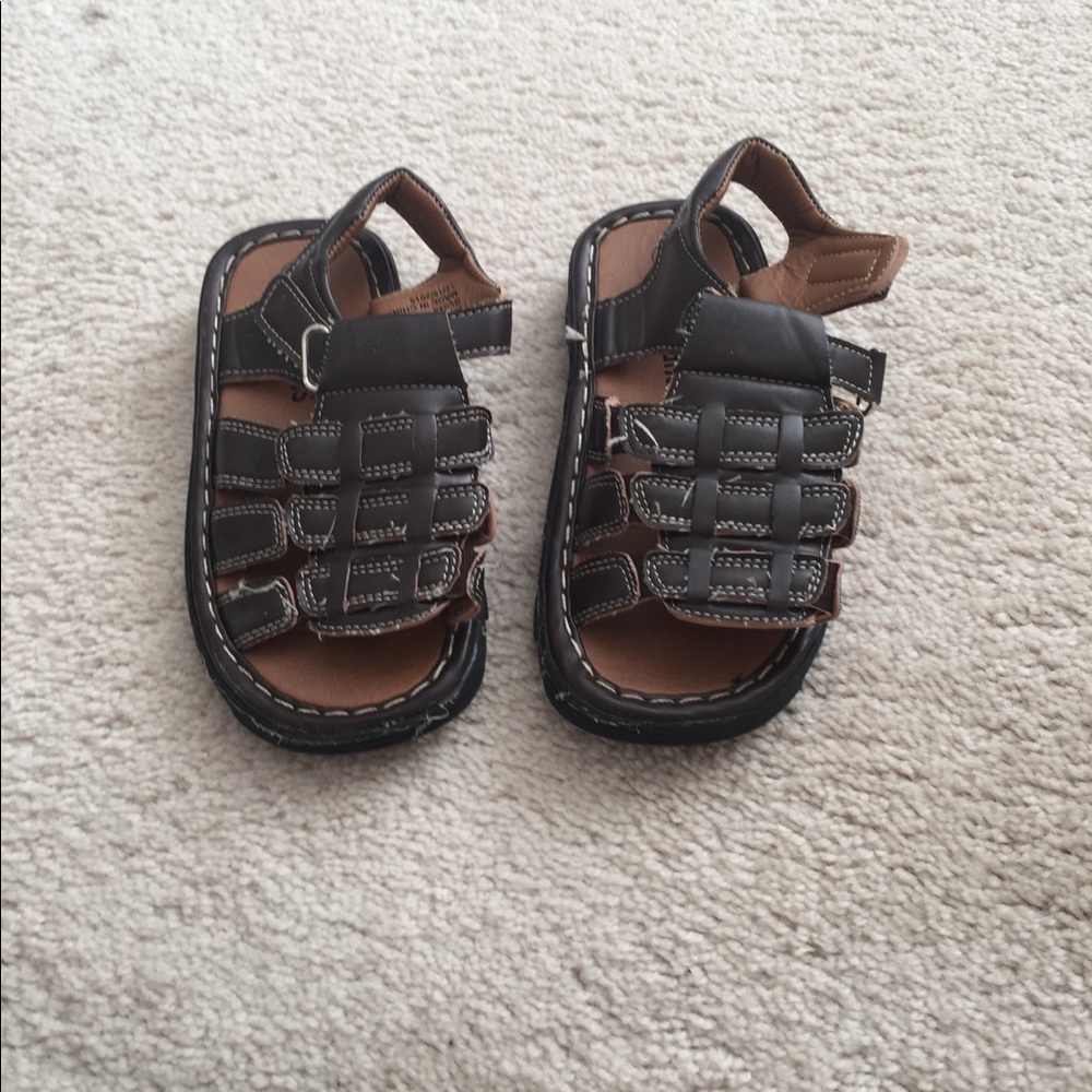 Brown sandals